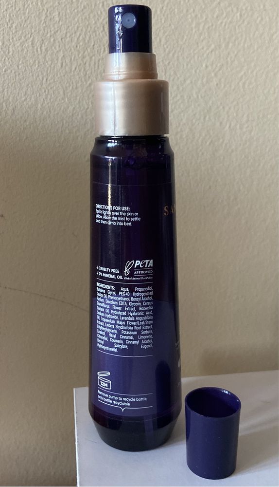 Sanctuary spa Wellness solutions Sleep Mist 100ml Mgiełka na sen