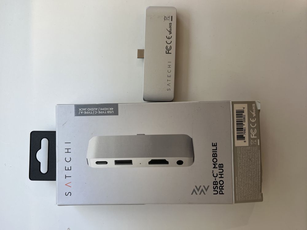 Адаптер Satetchi usb-c 3 в 1