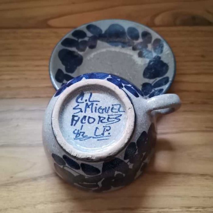 Chávena Cerâmica Leite Açores