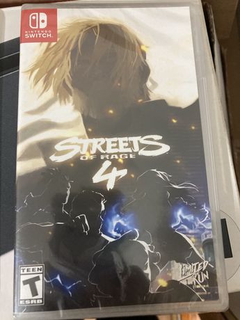 Street Of Rage IV Nintendo Switch Limited Run