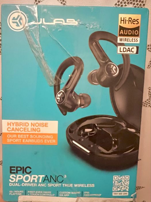 JLab Epic Sport ANC 3 бездротові навушники