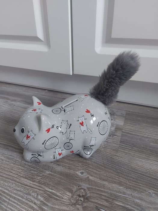 Skarbonka kot home&you pomysł na prezent