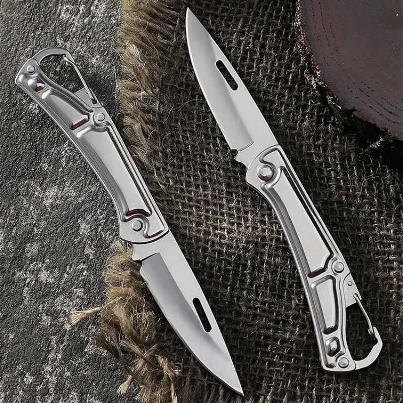 Scyzoryk Kieszonkowy - 16 cm Chrom - Składany Nożyk - Brelok do Kluczy