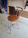 nowy styl fotel fryzjerski wysoki brazowy 75cm x 40cm stan bdb Radom