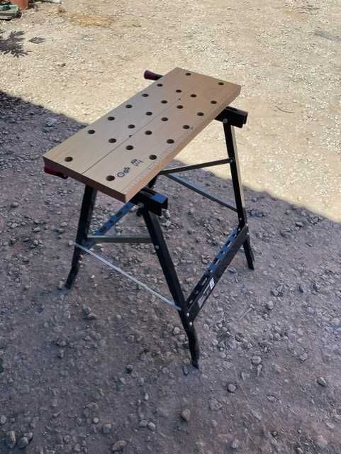 Mesa dobrável, para bricolage, da marca Parkside.