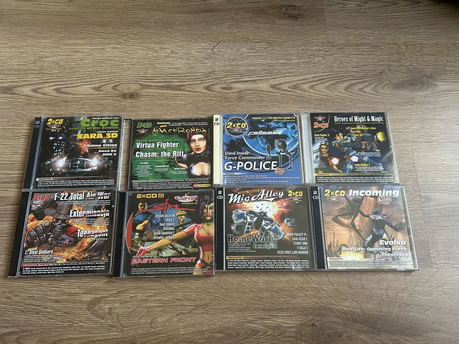 Gry komputerowe z CD Action wydania '98-'01