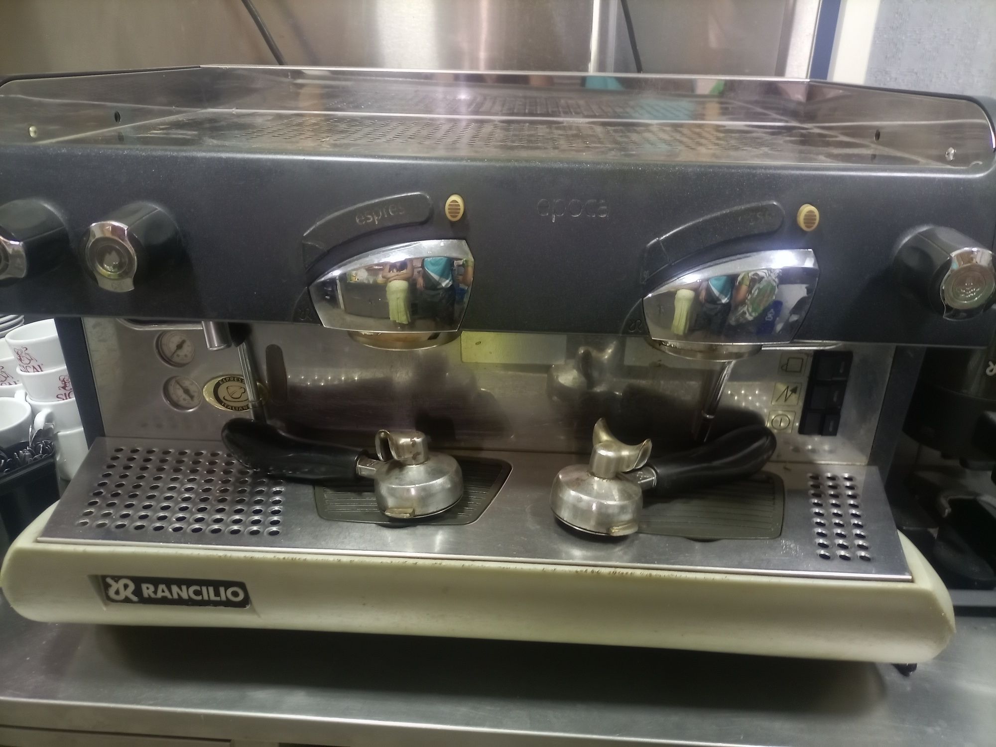 Máquina de café usada