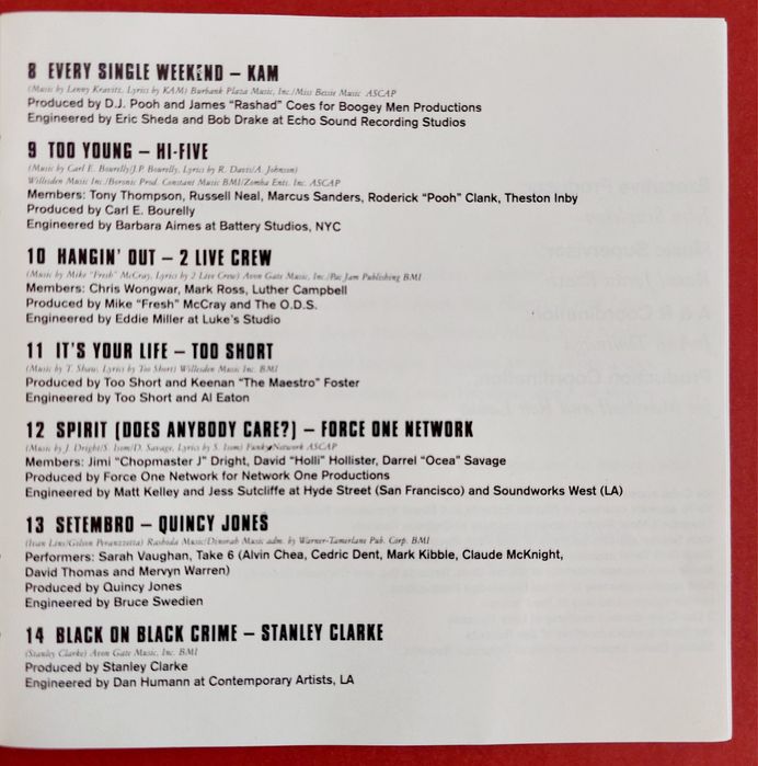 cd Boyz n the Hood - Music from the Motion Picture