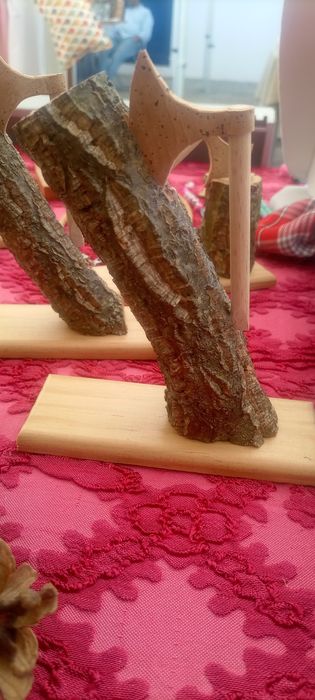 Machadinhas em cortiça e rolhas