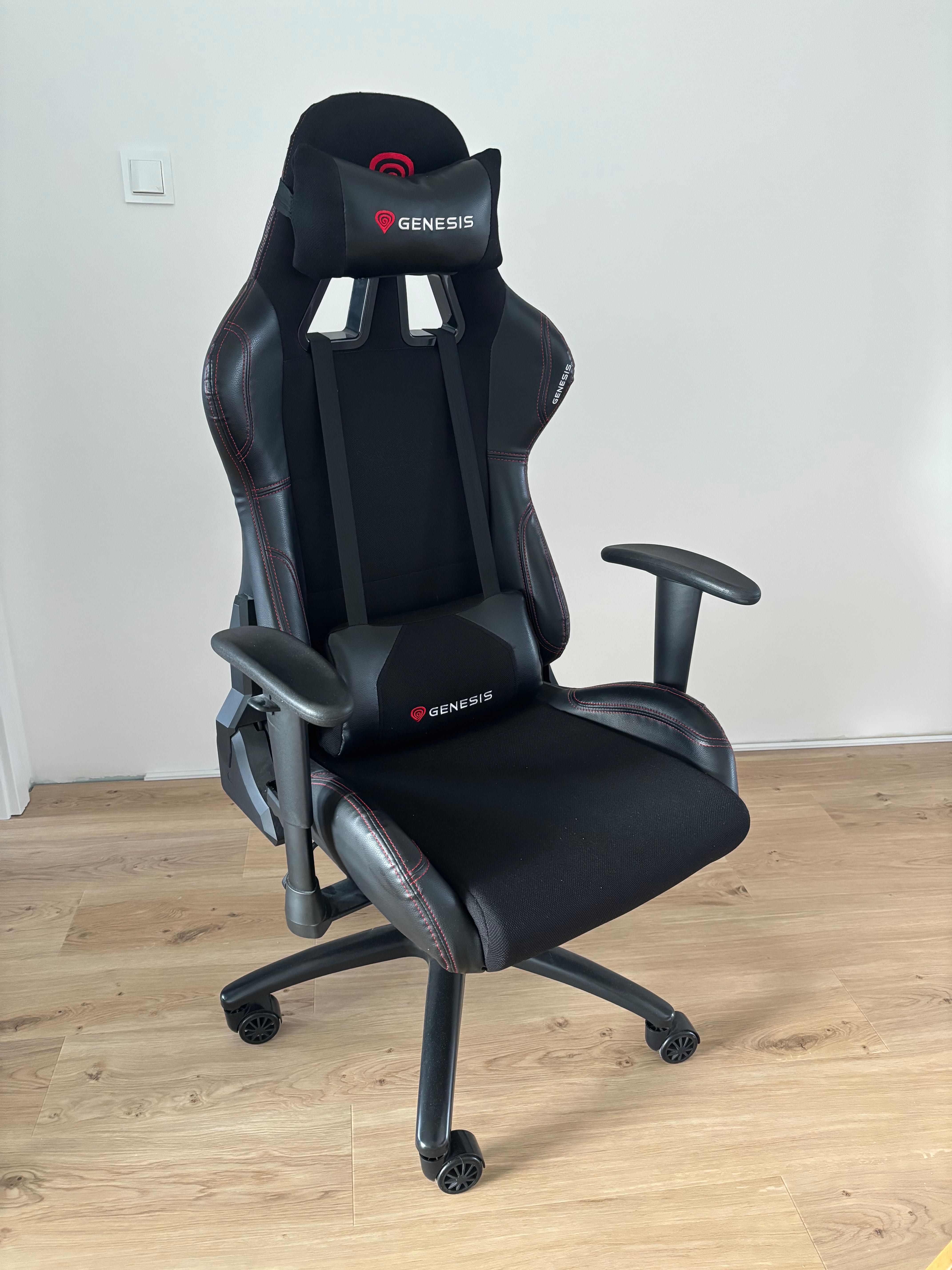 Fotel Genesis Gamingowy do pracy biurowej i grania