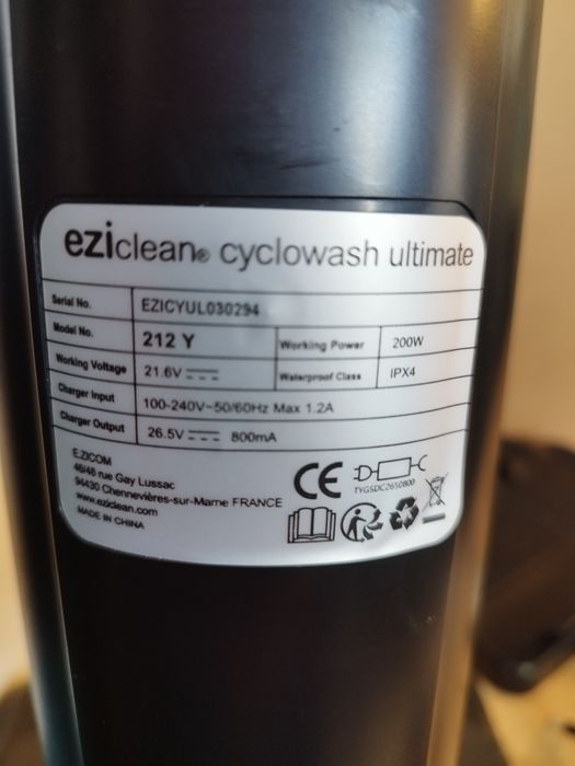 Eziclean ultimate odkurzacz mopujacy pionowy