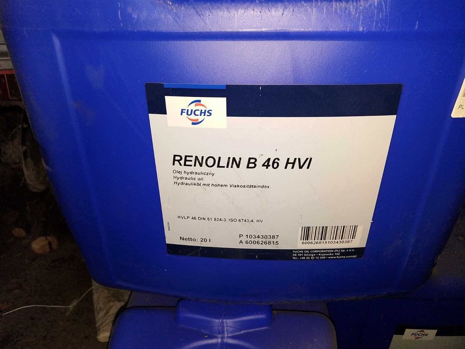 OLEJ FUCHS renolin b  46 hvi