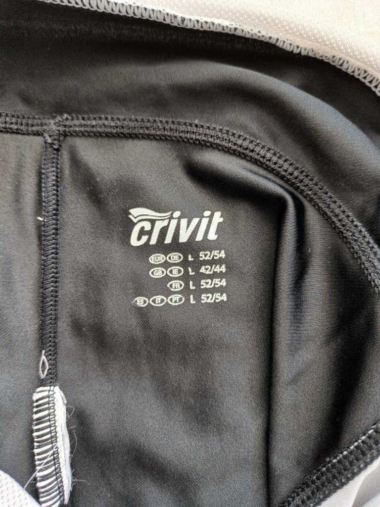 Spodnie rowerowe Crivit z szelkami