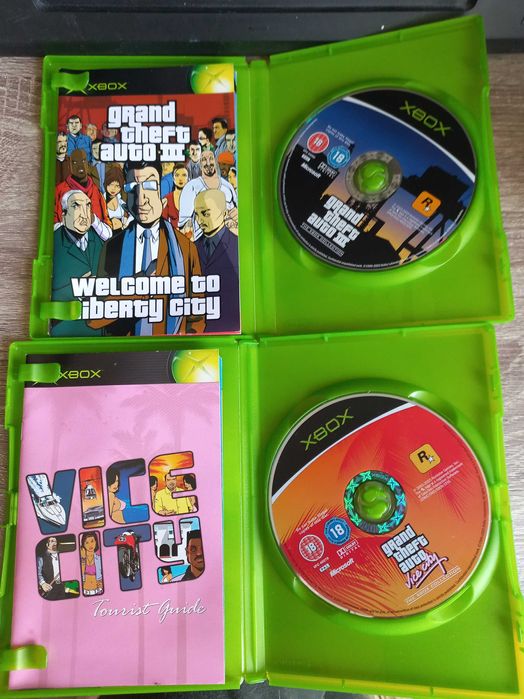 GTA Double Pack XBOX Original