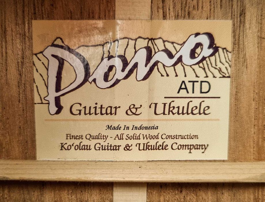 Ukulele Pono - Acácia Tenor Deluxe (ATD)