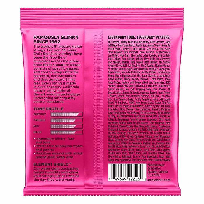 Ernie Ball 2223 Super Slinky struny do gitary elektrycznej 09-42