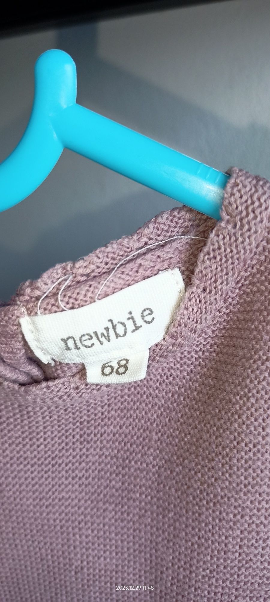 Sukienka Newbie sweterkowa r. 68