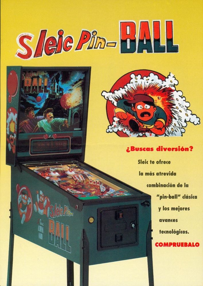 Flippers/ SLEIC Pinball machine