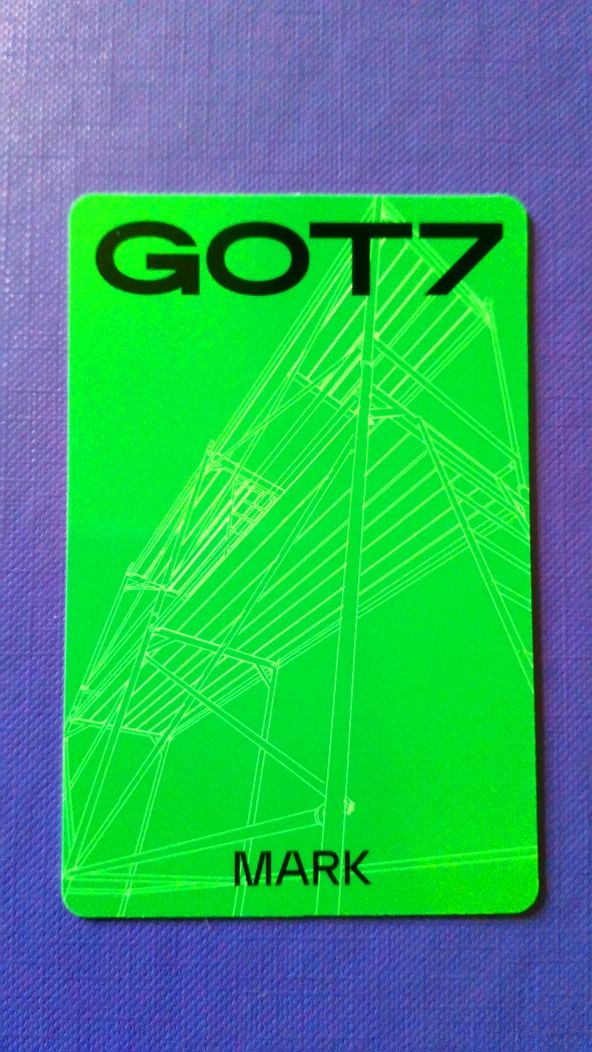 Mark Got7 photocard karta kolekcjonerska kpop