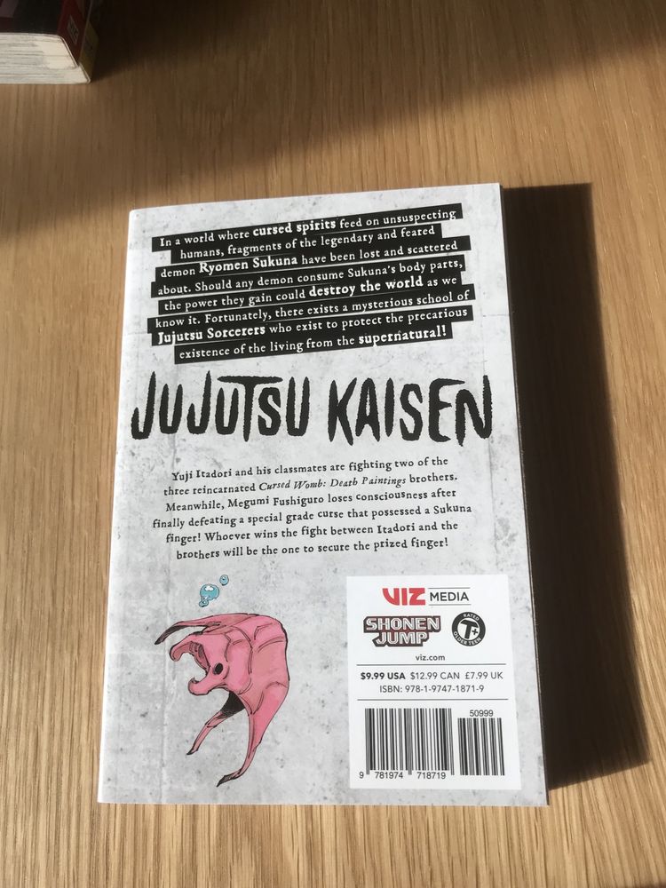 Manga Jujutsu Kaisen - volume 8