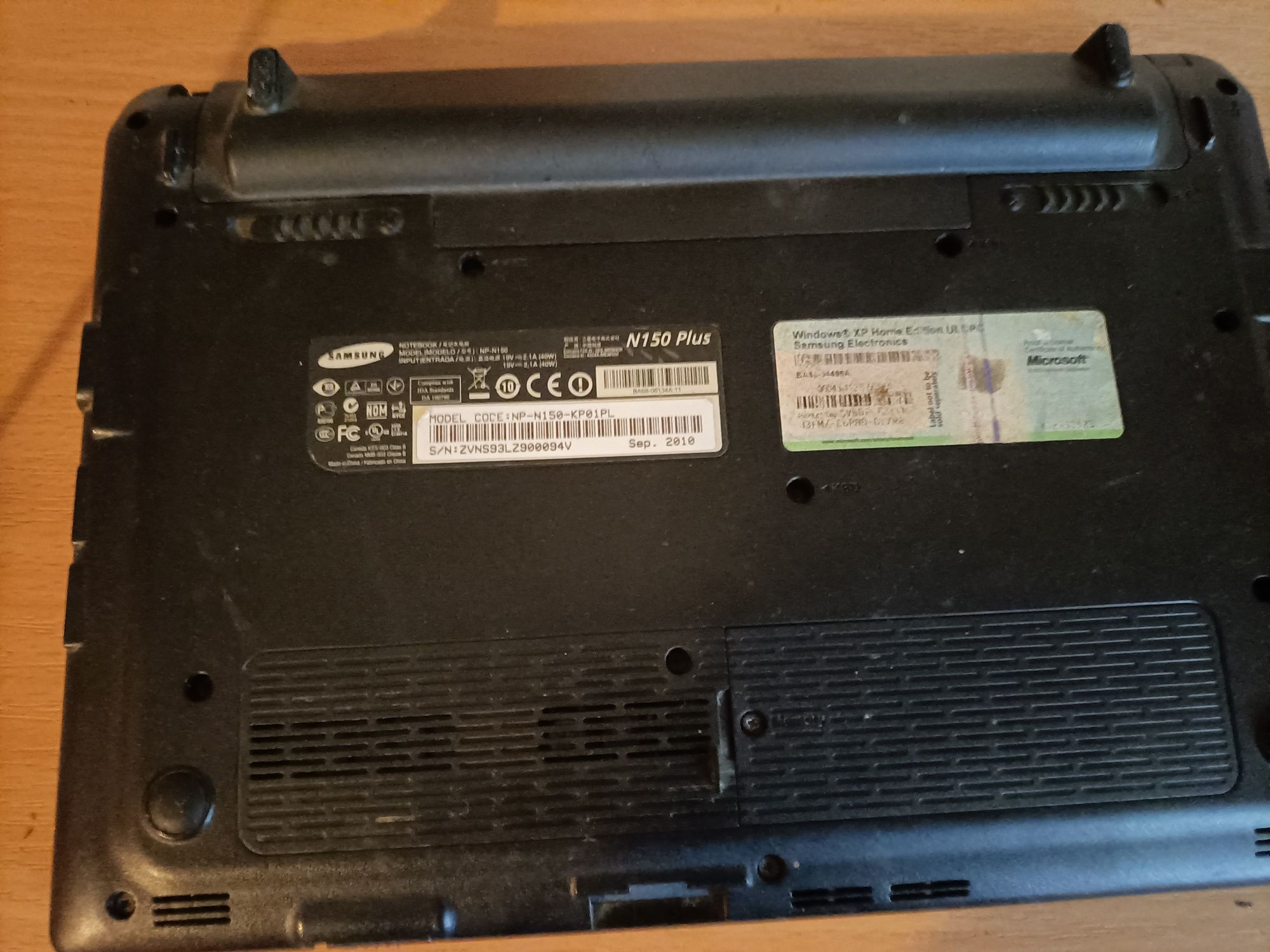 Laptop Samsung N150plus