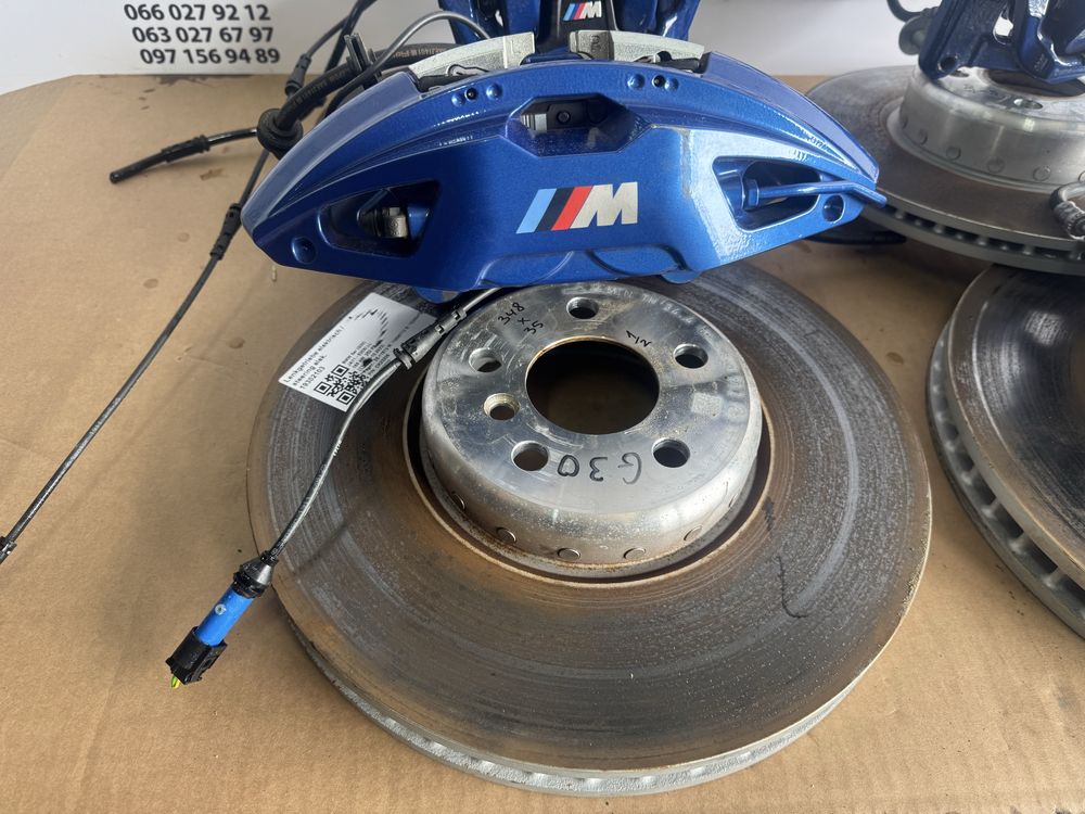 M perfomance g30 g01 348x35 гальма тормоза бліни диски г01 г30 330х25