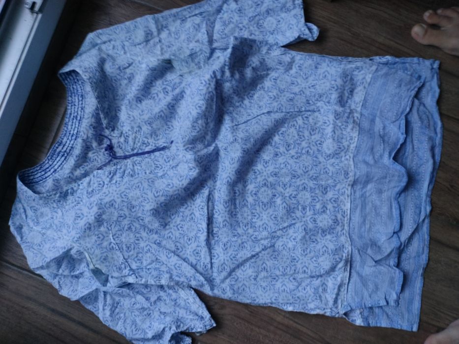 Bluzka tunika, przewiewna