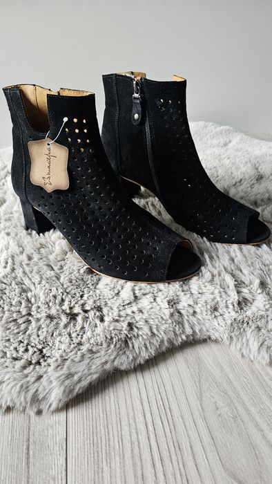 Botki czarne rozm.41