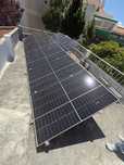 8 paineis solares 2anos de uso