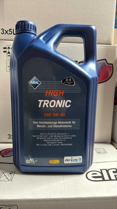 Моторне мастило Арал Aral HighTronic SAE 5W-40 5 л.