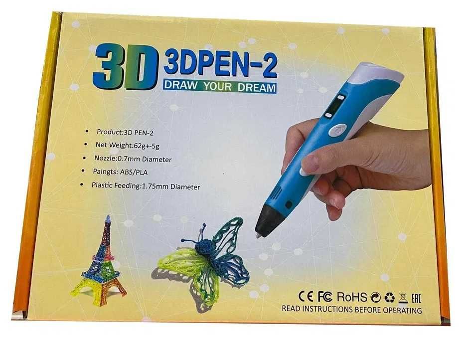 Długopis Drukarka 3D PEN Zestaw + wkłady 200 metrów