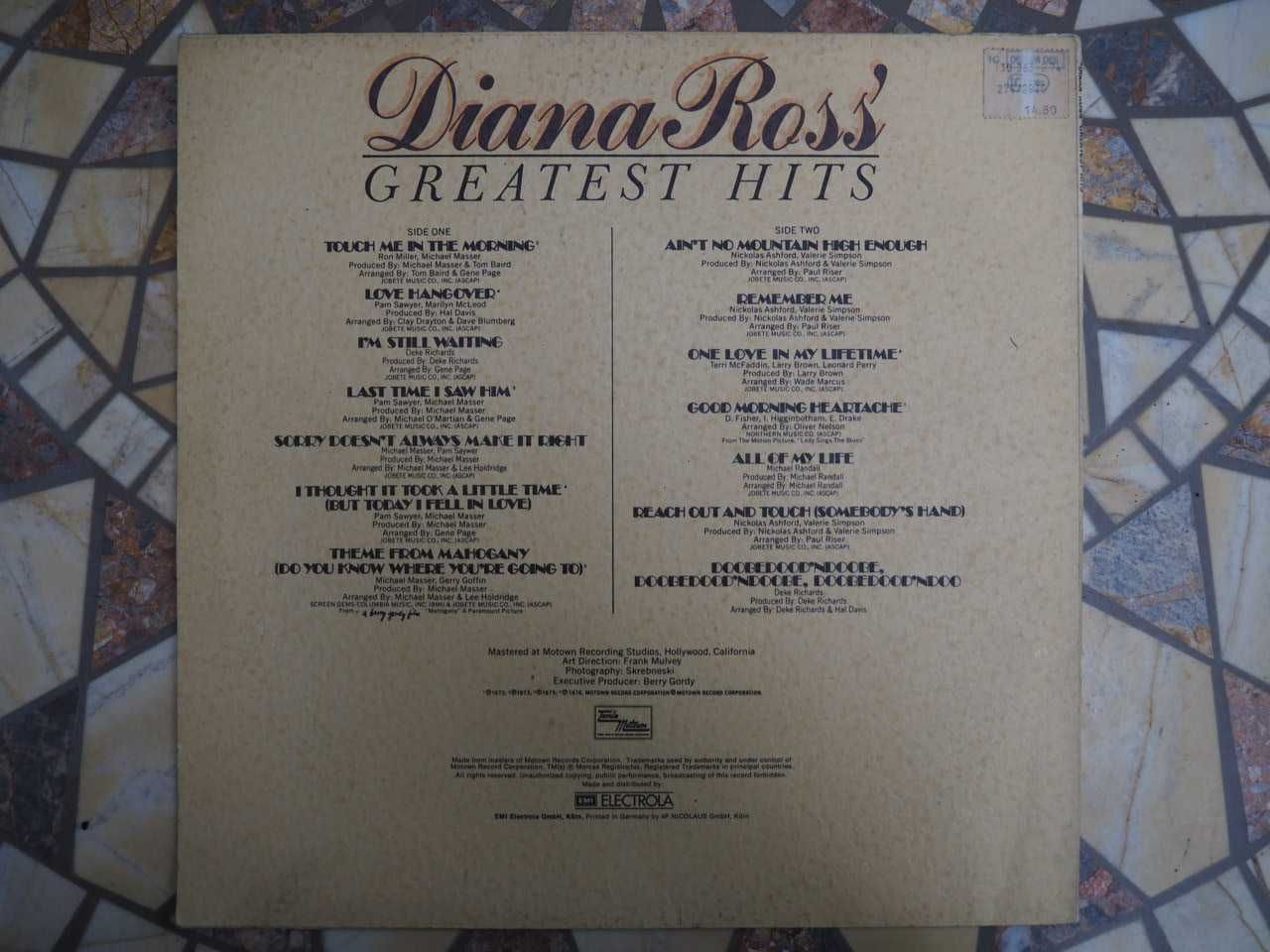 Płyta winylowa Diana Ross „Greatest Hits”