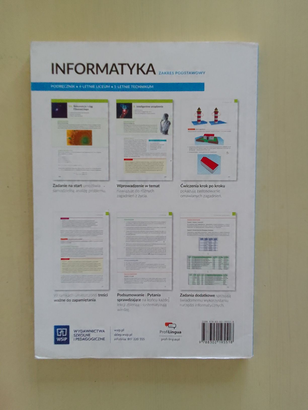 Informatyka 3. Klasa 3. Podręcznik dla liceum. Zakres podstawowy