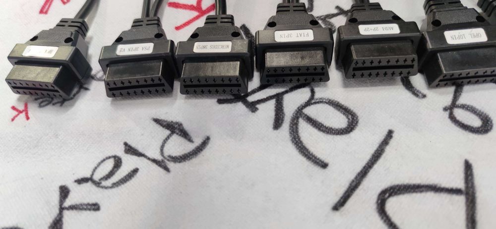 KIT de Cabos OBD - Opel Audi Fiat Mercedes BMW PSA