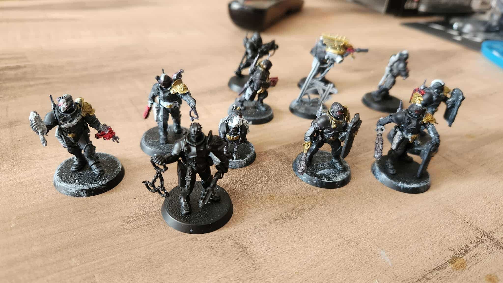 Exaction Squad Adeptus Arbites Kill Team Warhammer 40k Złożone