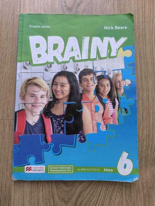 Brainy 6 podręcznik Student's book klasa 6 Macmillan język angielski