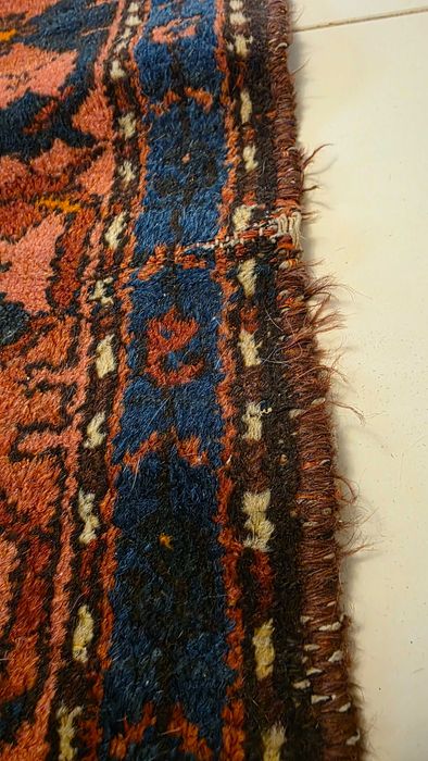 Stary perski dywan wełniany Hamadan 134/208