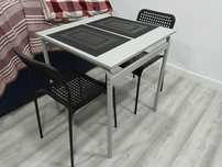 mesa GRÅSALA 67x67x75 cm cadeiras ADDE