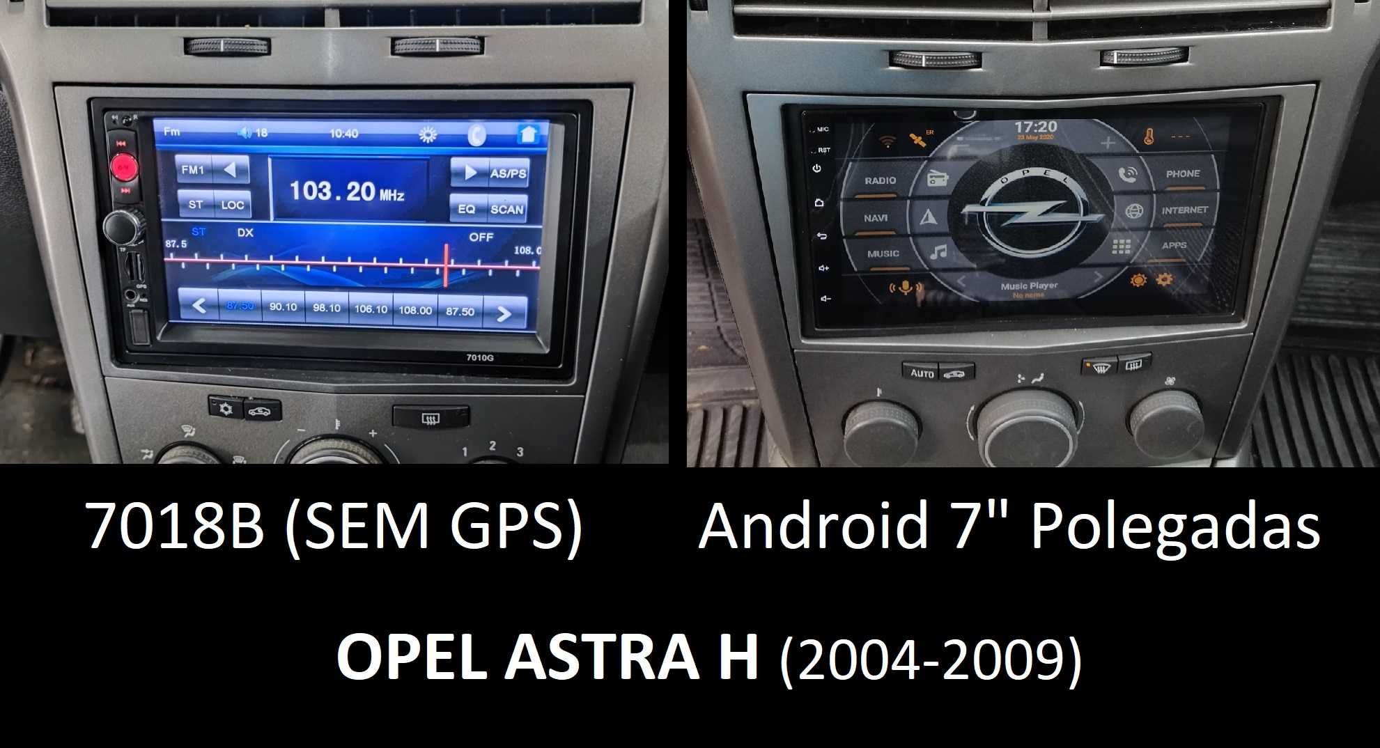 Rádio 2DIN OPEL • Astra • Corsa • Vectra • Zafira • Meriva • Android