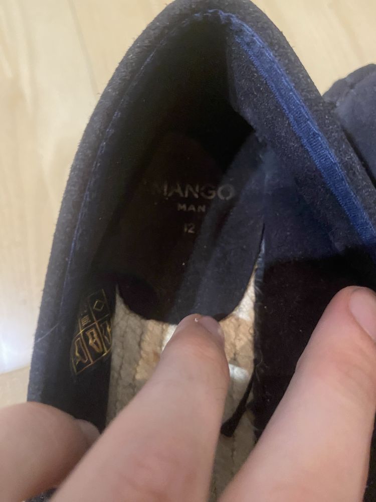 Нові Еспадрілі темно-сині Mango