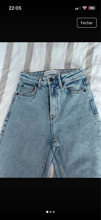 Calças de ganga Mom fit