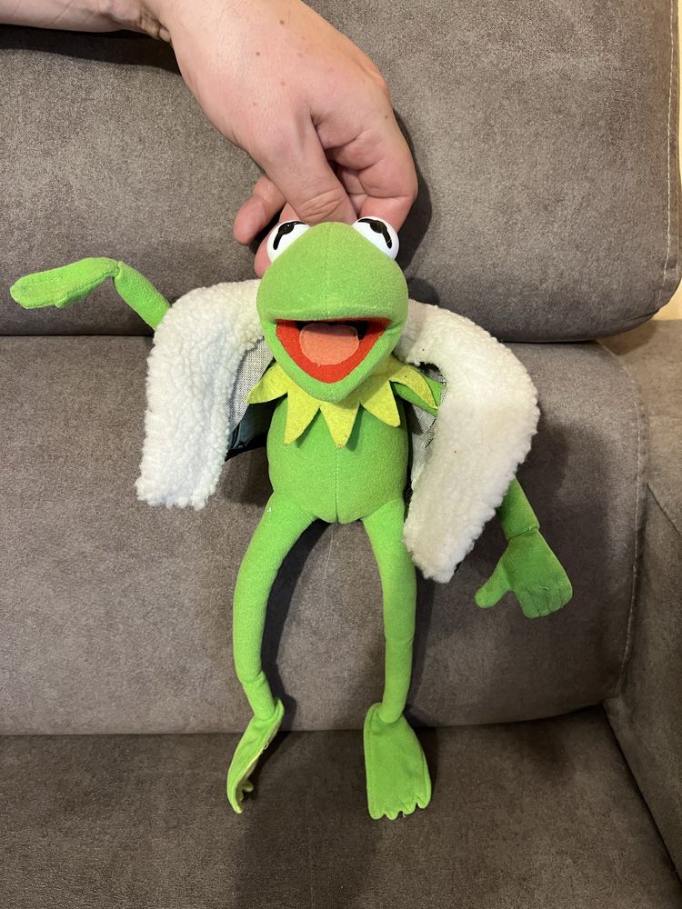 Kermit The Frog Muppet Show Maskotka Vintage