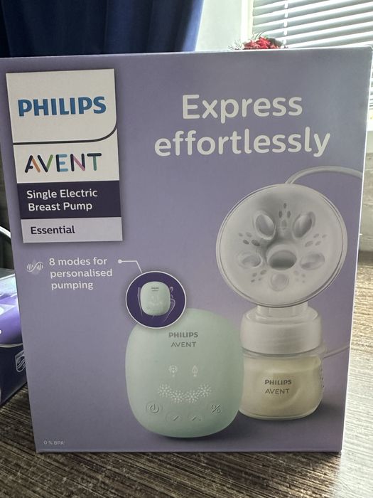 Електричний молоковідсмоктувач Philips Avent + пакети для зберігання
