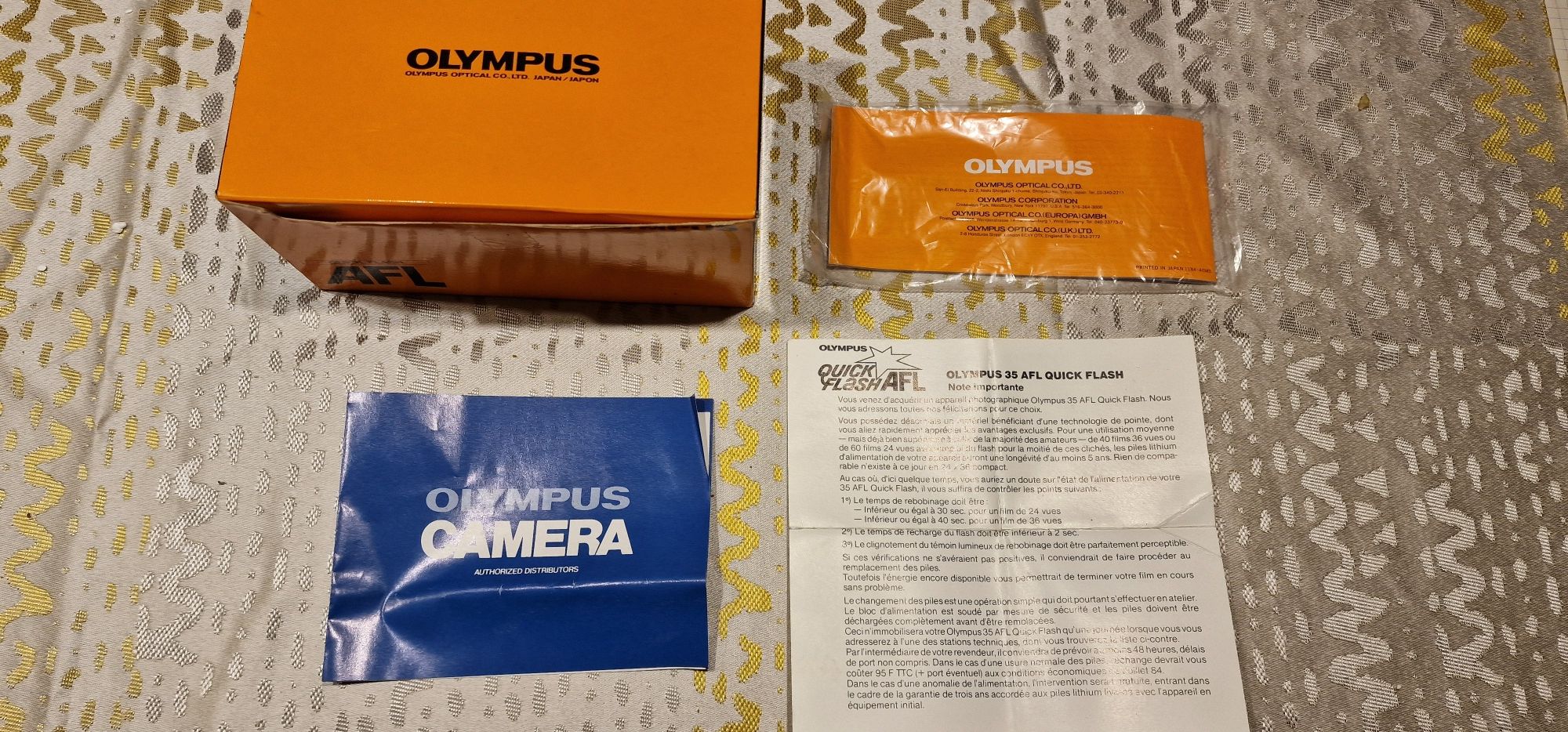 Maquina fotografica Olympus Zuico 38mm