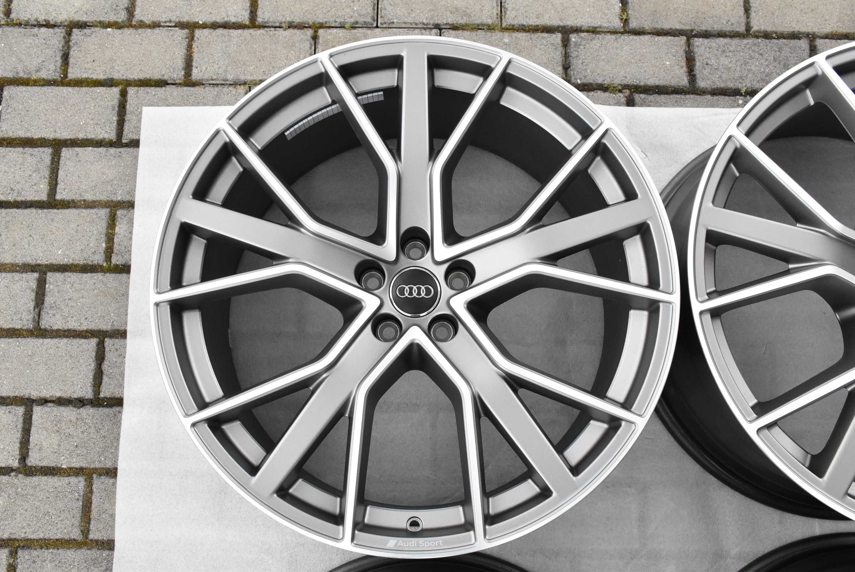 Oryginalne Felgi 22" Audi Q7 SQ7 4M0 Q8 SQ8 Nowe Bicolor 4M0.601.025DS