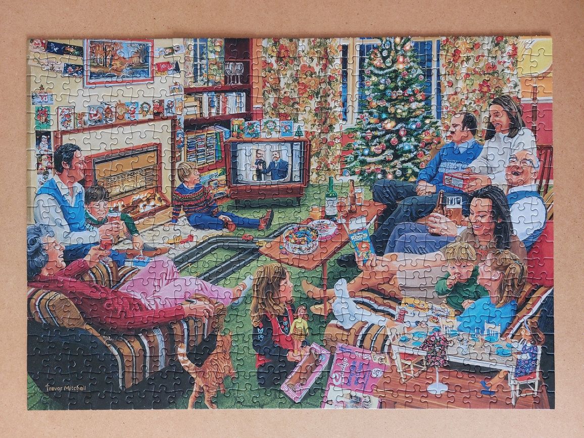 Puzzle Gibsons - A Christmas to Remember 4x500