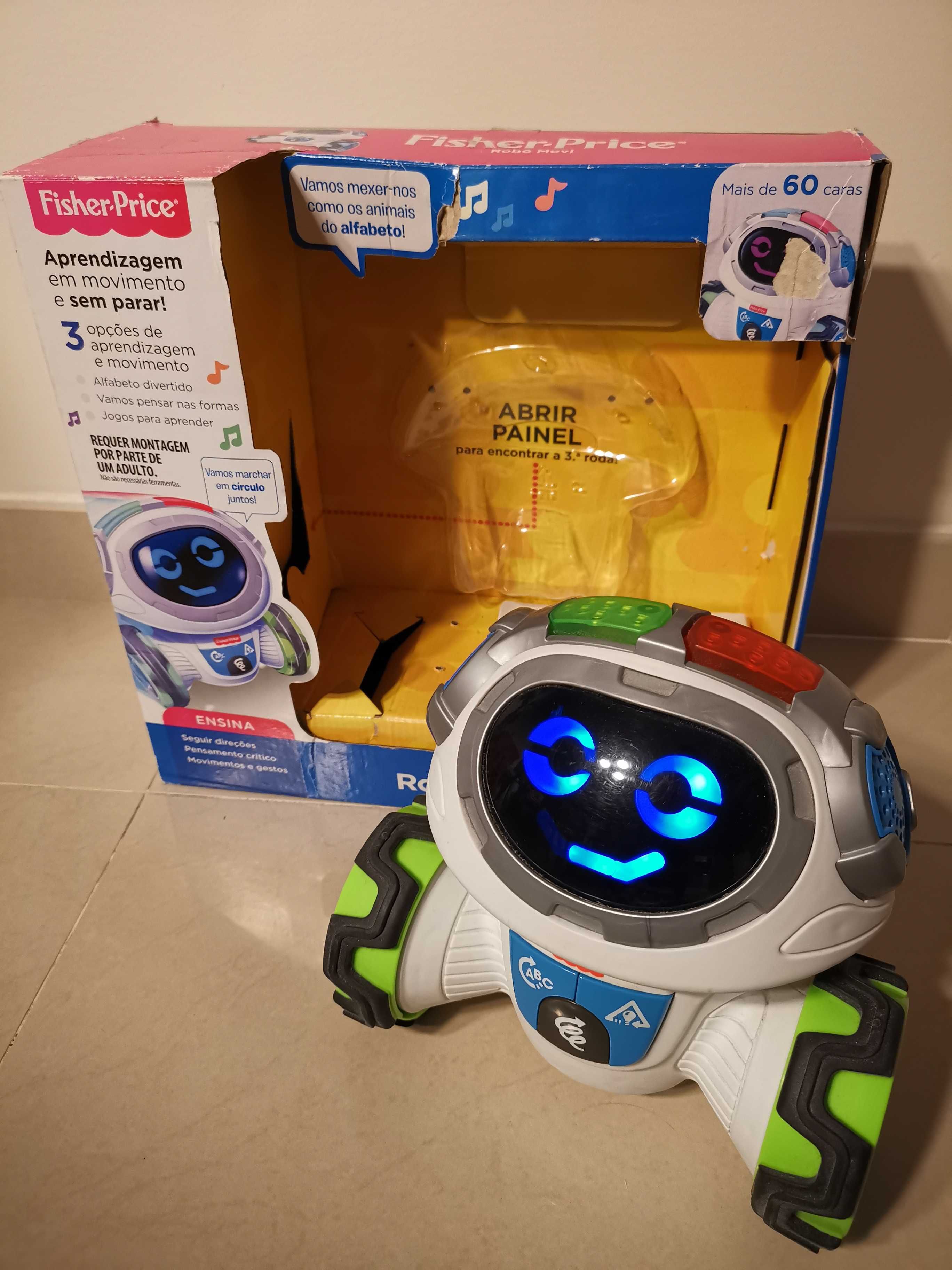 Robô infantil movi - fisher price