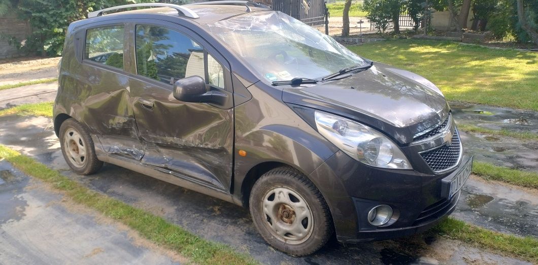 Chevrolet Spark - uszkodzony, jezdny OKAZJA