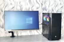 Монітор Samsung 27 дюймів + Кронштейн | 75Hz | Зігнутий | Ідеал