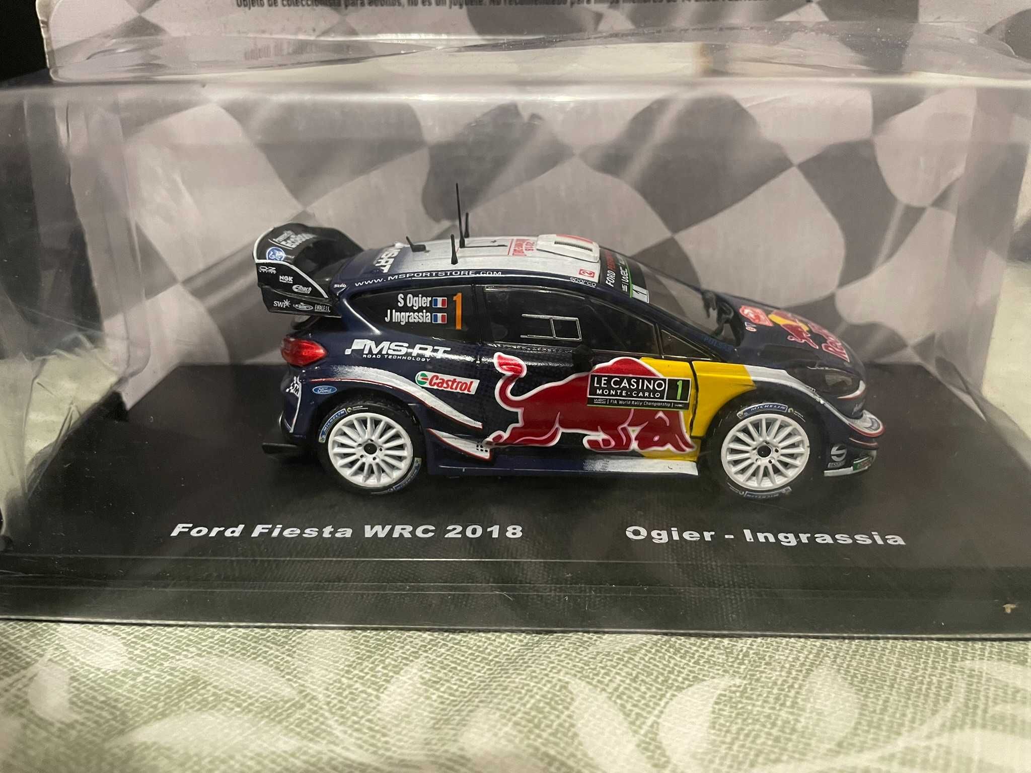Vendo Miniatura Rally Ford Fiesta - Seb Ogier - Escala 1/43